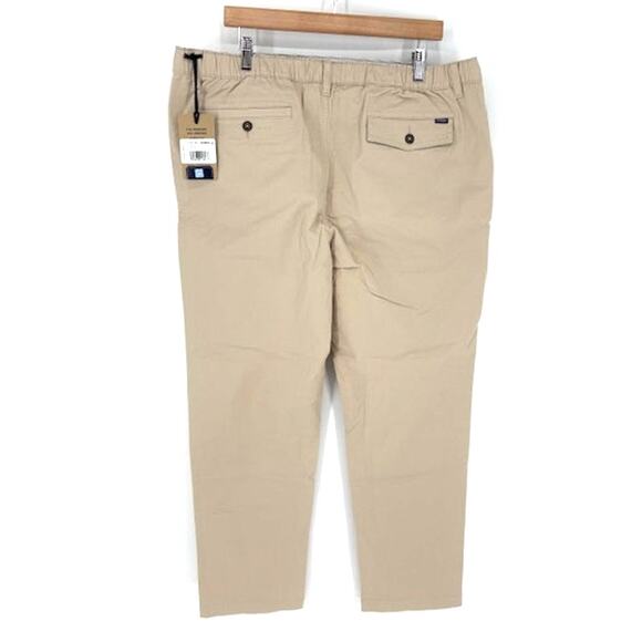 Chubbies Khakinator Original Stretch Twill Pants with Elastic Waist in Khaki XXL - Picture 2 of 7